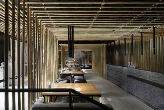 全州如何让餐厅设计玩转中国风？几根竹子让你眼前一亮！