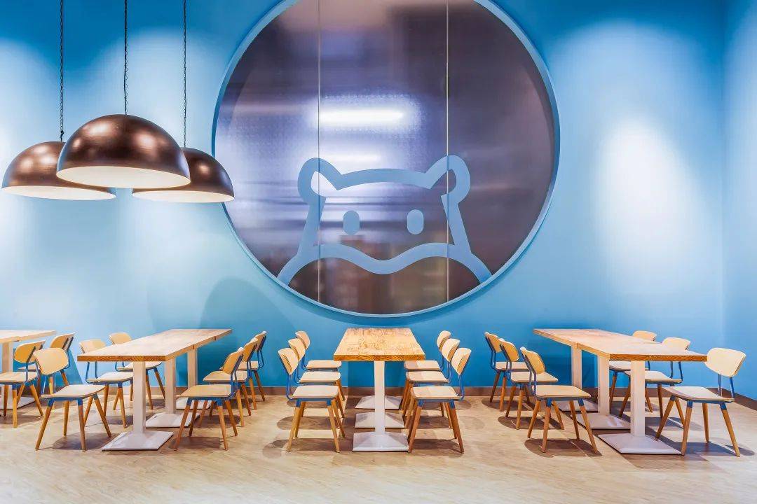 全州阿里巴巴盒马机器人餐厅，打造未来概念的餐饮空间设计